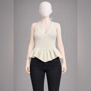 Muse Cream Knit Kids Bodysuit